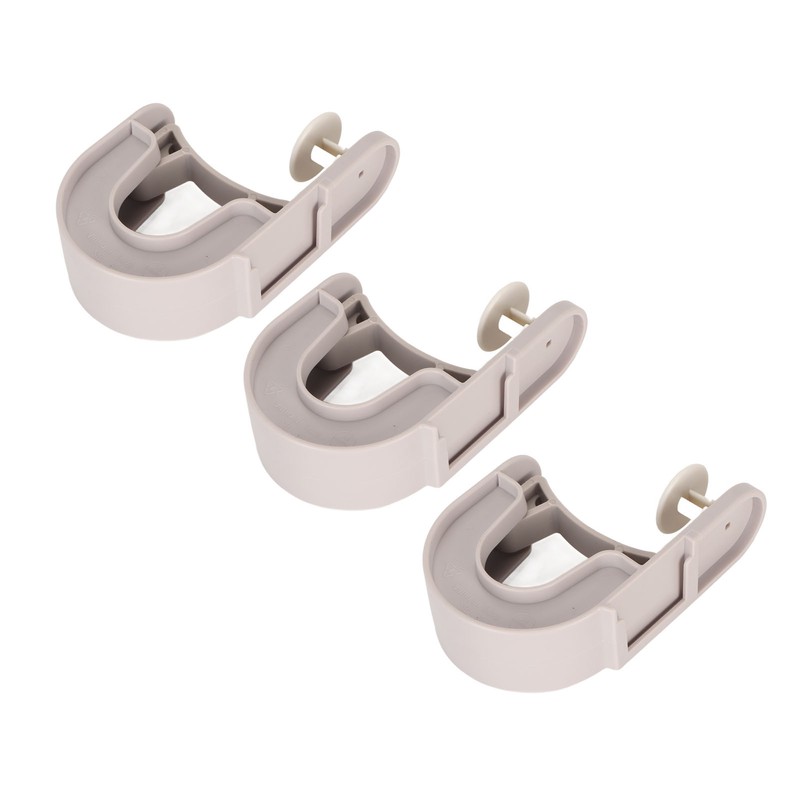 3Pcs Broom Mop Holder Self Adhesive Prevent Slip Multipurpose Wall