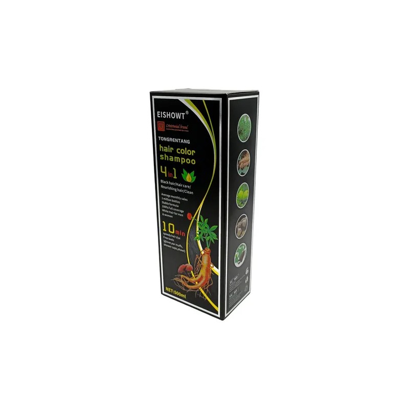 Shampoo Tinte 4 En 1 Eishowt 500 Ml Cubre Canas
