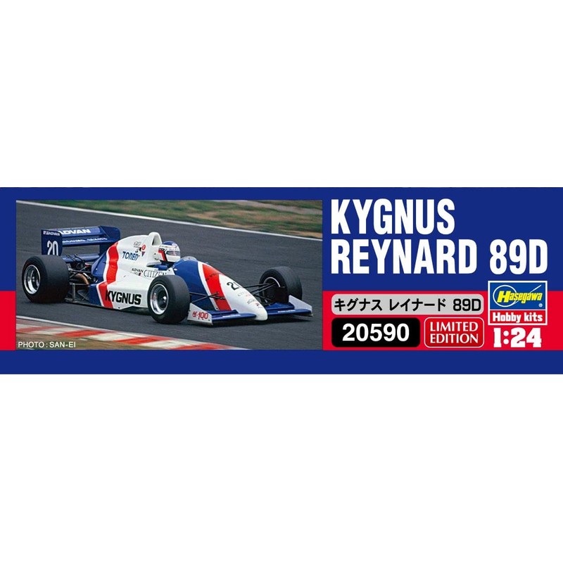 Hasegawa 20590 1/24 Kignus Reynard 89D Plastic Model