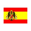 Spain Under Franco 1945-1977 3x5 Ft Poly Flag with Brass
