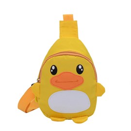 §u∞ulricar Children's Crossbody Bag, Boys, Girls, One Shoulder Bag, Small Compartment, Cute, Kids, Crossbody Pouch, Elementary School Students, Travel, Excursions, Walks, yellow