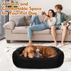 Muecleao Dog Bed for Medium Small Dogs, Rectangle Washable Orthopedic