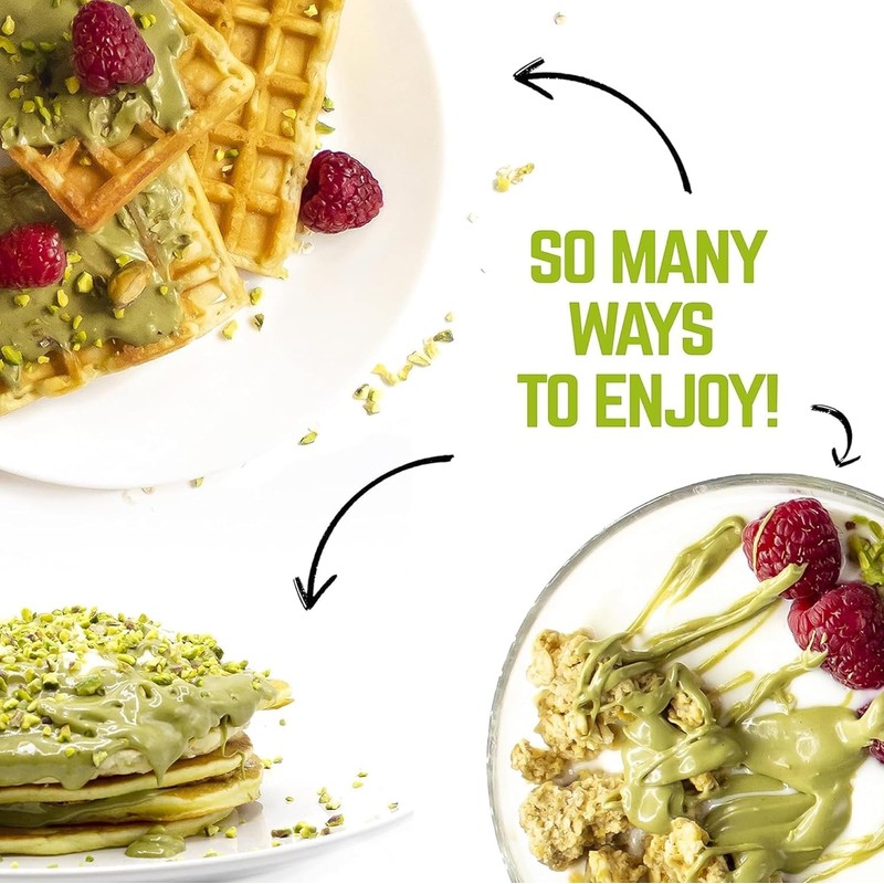 EATALIAN by AMZ BETTER Pistachio Cream, 7oz/200 gr, Spreadable Pistachio