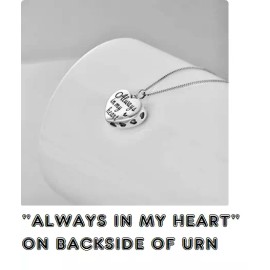 Fashion Jewelry ELEPHANT CREAMATION URN ASHES MEMORIAL Pendant 925 Sterling Silver 20" Necklace