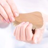BIUDECO Wooden Nail Art Brush Nail Scrubbing Brush Fingernail Cleaning