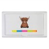 'Highland Cow' Sticky Note Ruler Pad (ST00024134)