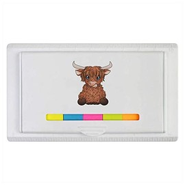 'Highland Cow' Sticky Note Ruler Pad (ST00024134)