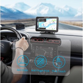 Cosuvow (3-Pack Universal Screen Protector for all CP-X 7-inch Wireless CarPlay, Anti-glare and Anti Finger Print（6.85 * 4.29 inches ）