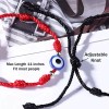 Jextech Set 6 Pulsera Turco De Ojo Suerte Cuerda Protección