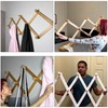 Dseap Expandable Coat Rack (Larger Version) - 24” High, Anti-Slip,