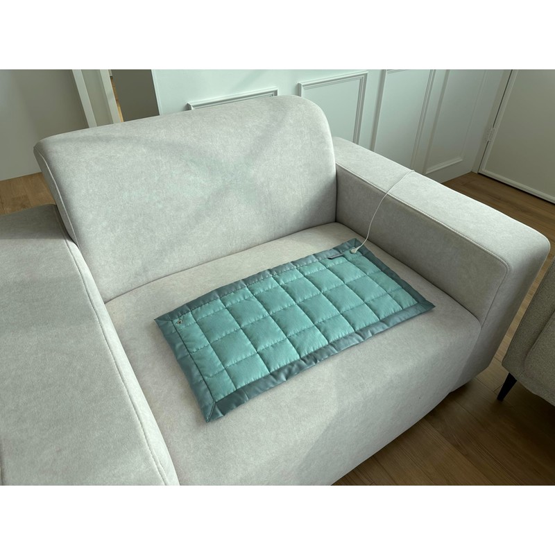 shieldgreen Grounding Multi Pad-Stainless Steel Fabric, 24x12 inch (Mint)