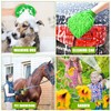 Dog Wash Hose Attachment Ergonomic Pet Wash Hose Spray Nozzle