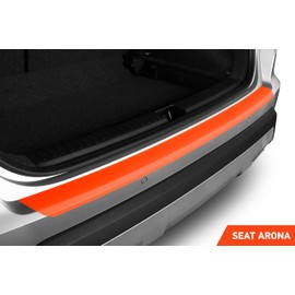 Luxshield Car Bumper Protector Set for Seat Arona 1 (I) KJ7 I 2017-2025 - Rear Bumper guards for cars, anti scratch, Paint Protection For Sill - Transparent