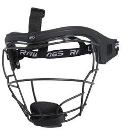 Rawlings RSBFM Women's Softball Face Guard, For Sports and Sports, Padders Mask, Wire, 6.7 x 7.9 inches (17 x 20 cm), Weight: Approx. 10.6 oz (310 g), Black