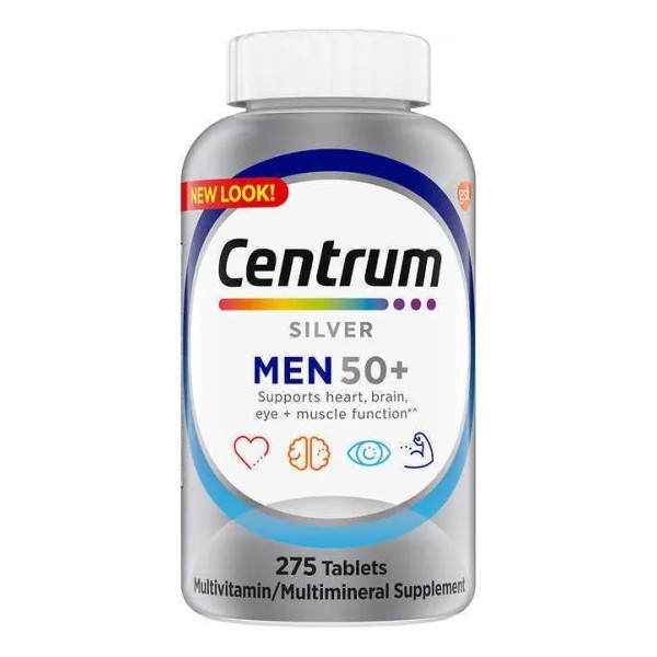 Centrum Silver Men 50+ Americano 275 Tabs Hombre +50 Años