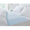 Deluxe Washable Reusable Double Bed Incontinence Pad Protector with Tucks