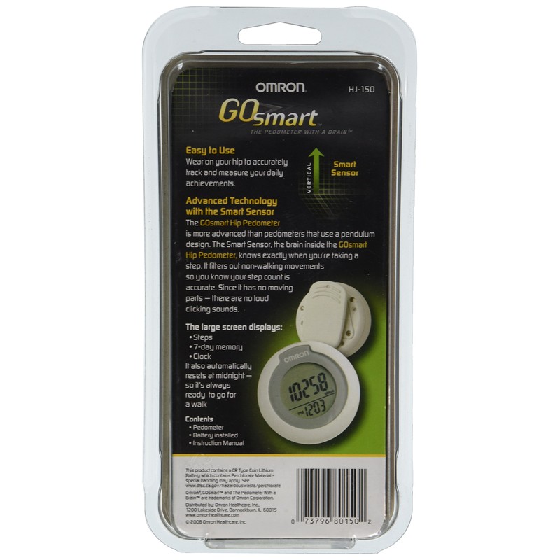 Omron HJ-150 Hip Pedometer