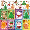 Christmas Stickers for Kids Ages 4-8, Make-A-Face Stickers DIY Arts