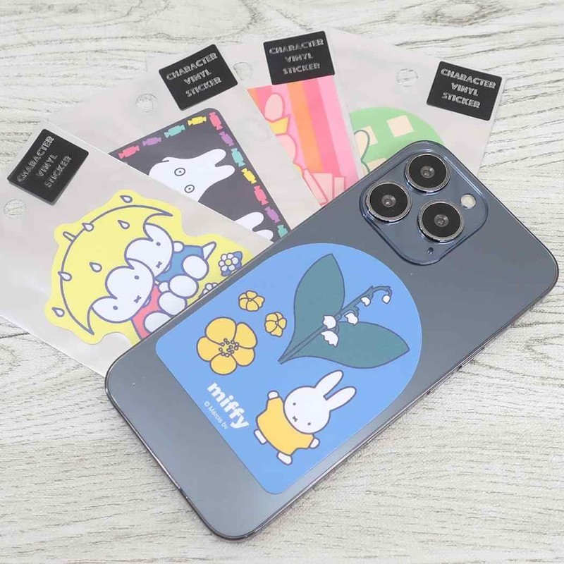 Miffy [Die Cut Sticker] Character Sticker/Rose Dick Bruna