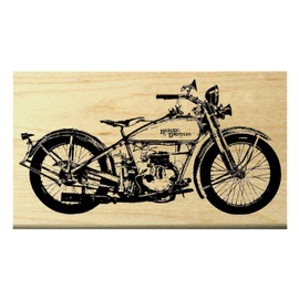 P20 Vintage=Classic Harley Style Motorcycle Rubber Stamp