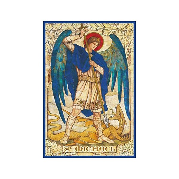Arch Angel Michael by Powell and Sons Counted Cross Stitch