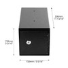QWORK Heavy-Duty Key Lock Depository Drop Safe Lock Box with