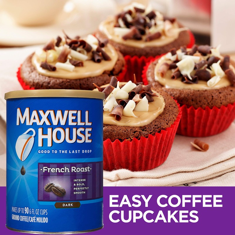 Maxwell House French Roast Ground Coffee (11oz Jars, Pack of
