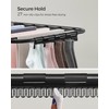 SONGMICS Clothes Drying Rack, Foldable 2-Level Laundry Drying Rack, Free-Standing