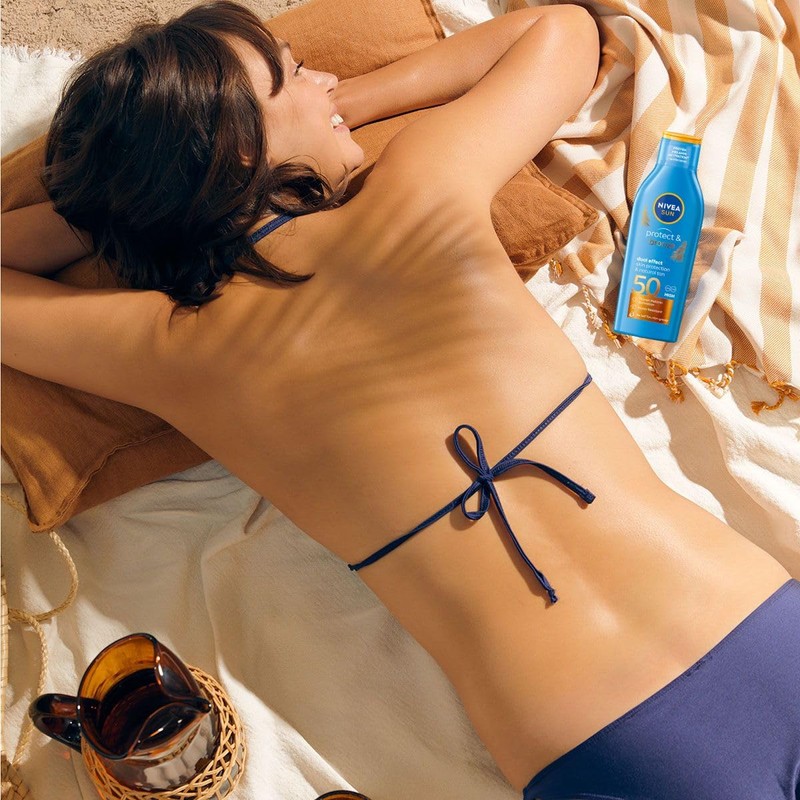 NIVEA Sun Protect & Bronze Naturbräunungsbalsam SPF 50, 200ml