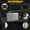 4x6 Inch LED Lights 4PCS High Low Sealed Beam Rectangular