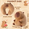 GQIRIL Capy Kids Travel Pillow - 2-in-1 Deformable Neck Pillow,