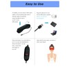 PJYU Heated Eye Mask, USB Warm Eye Compress with Flaxseed