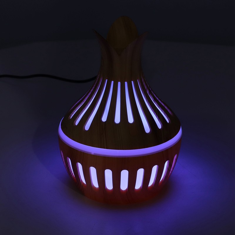 Wood Grain Air Humidifier ABS Aromatherapy Humidifiers for Household USB