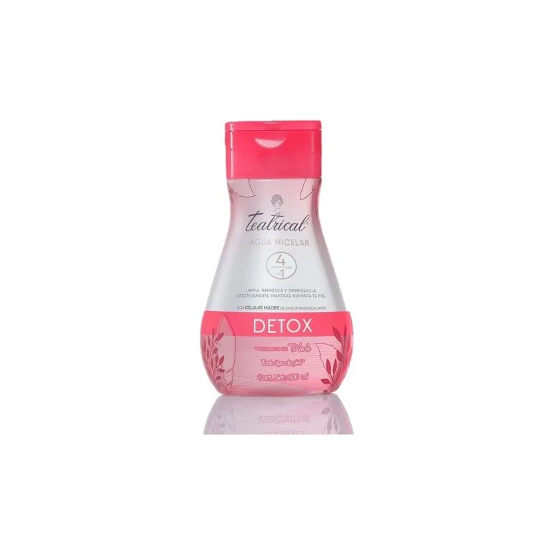 Agua Micelar Teatrical Detox Con Células Madre 600 Ml