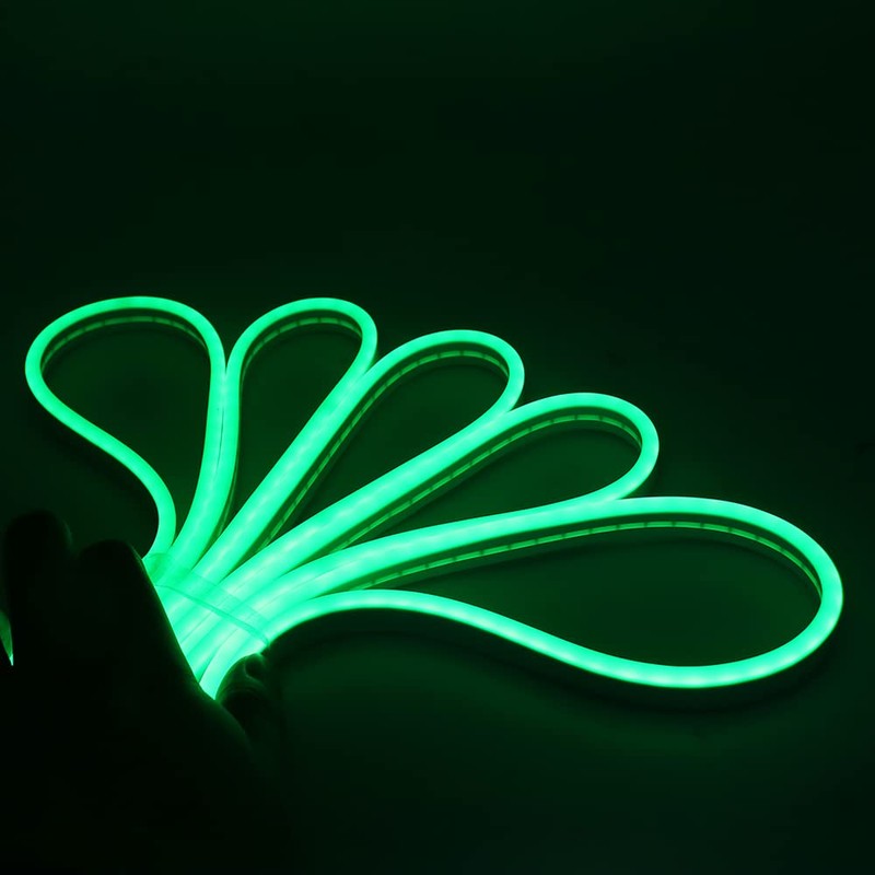 Wisada 5V LED Neon Light with Push Button On/Off [4m,