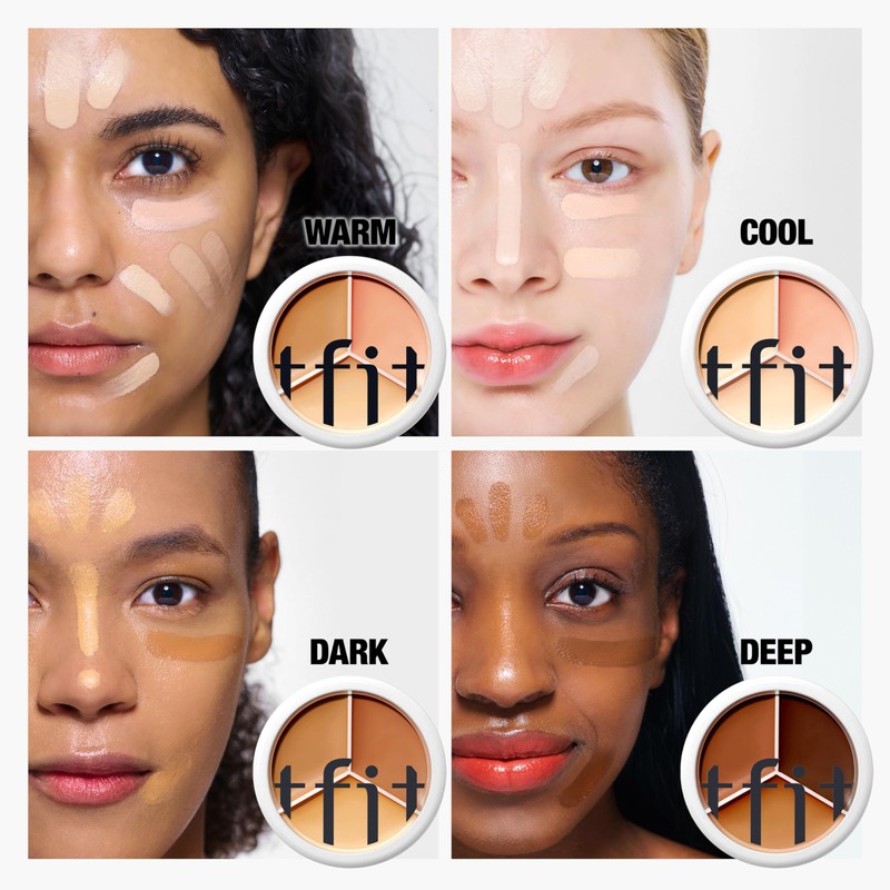 TFIT Cover-Up Pro Concealer / 15g / Triple Color /