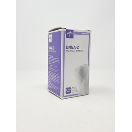 Medline 2 MEDLINE UNNA-Z STRETCH ELASTIC ZINC OXIDE BANDAGES 4 IN x 10 YD EXP 9/2027