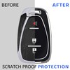 XIYANG TRADE for Chevy Key Fob Cover with Keychain,Soft TPU
