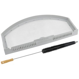 WE03X23881 Dryer Lint Screen Filter Replacement for GE Hotpoint GTD42EASJ2WW GTD33EASK0WW GTX22EASK0WW dryer lint filter - Stainless Steel we03x23881 ge dryer lint screen replacement by Techecook