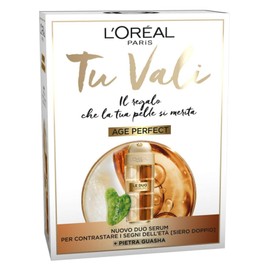 L'Oréal Paris Christmas Box 2024 with Age Perfect Duo Serum and Guasha Stone Free