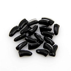 Brostown 100Pcs Soft Pet Dog Nail Caps Claws Control Paws of 5 Kinds 5Pcs Adhesive Glue + 5pcs Applicator with Instructions