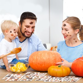 Thanksgiving Temporary Tattoos for Kids 20 Sheets 302 Pcs Waterproof Fall Tattoos with Turkey Leaves Autumn Fake Tattoo Sticker Goody Bag Stuffers for Boys Girls Fall Thanksgiving Party Decoration