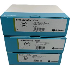 Coloplast 15 (3 Boxes of 5) Coloplast 10504 SenSura® Mio Barriers Exp 7/2026