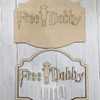 Free Dobby Sock Holder Or Craft Kit - Finish: Unfinished