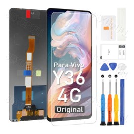 BEXUPUL Pantalla Táctil LCD Para Vivo Y36 4G 5G V2247 V2248 Negro