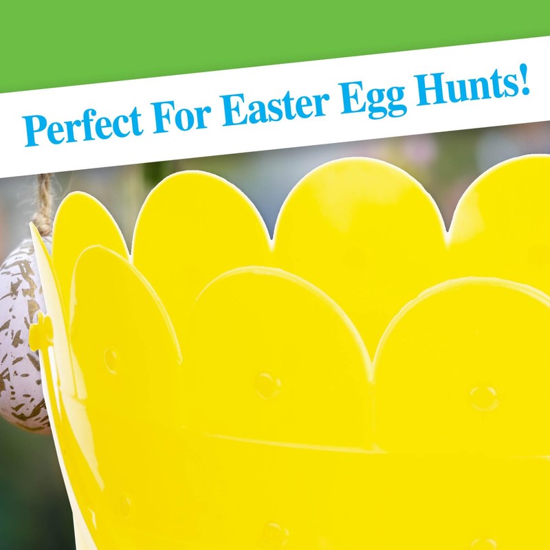 VFM - Purple Easter Bucket With Handle Egg Hunt -