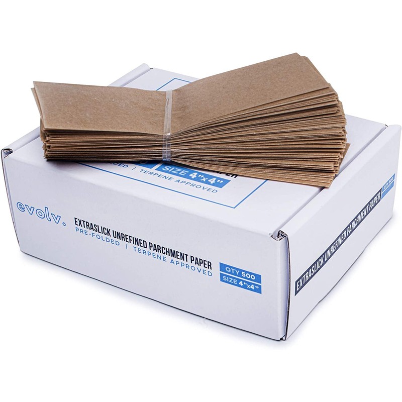 EVOLV | Parchment Squares | Pre-Folded & Extra-Slick Sheets |