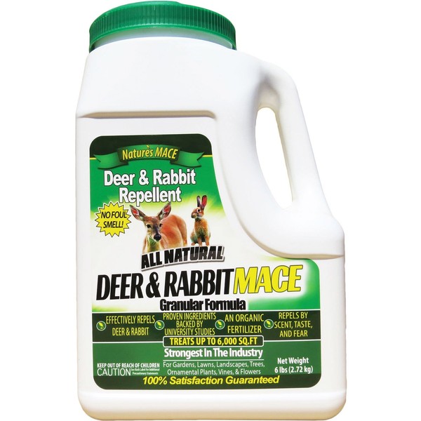 Nature's Mace Deer & Rabbit Repellent 6lb / Covers 6,000
