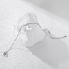 TEAMER Adjustable Dainty Cute Rabbit Bracelet Stainless Steel Bunny Jump