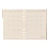 Efficiency Bindex System Notebook Refill 6-Hole 2026 A5 Weekly Left